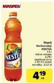 Carrefour Napój peach Nestea oferta