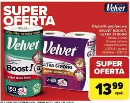 Carrefour Ręcznik papierowy Velvet Ultra Strong oferta