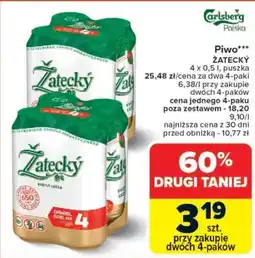 Carrefour Piwo ŽATECKÝ oferta