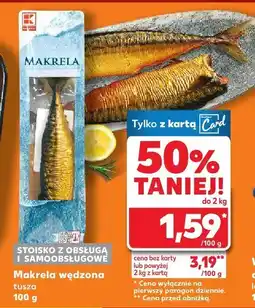 Kaufland Makrela wędzona tusza Kaufland oferta