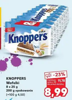Kaufland Wafelki Knoppers oferta