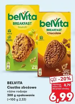 Kaufland Ciastka zbożowe Belvita oferta