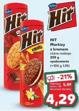Kaufland Ciastka Hit Markizy z kremem oferta