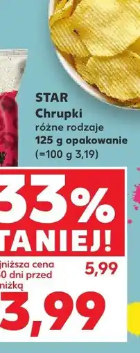 Kaufland Chrupki Star różne rodzaje oferta