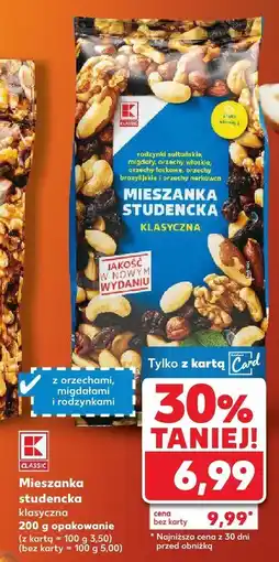 Kaufland Mieszanka studencka klasyczna K-Classic oferta