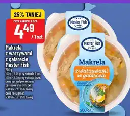 Polomarket Makrela z warzywami w galarecie Master Fish oferta