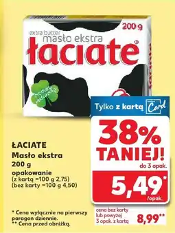 Kaufland Masło ekstra Łaciate oferta