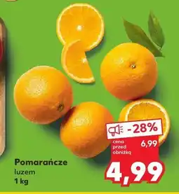 Kaufland Pomarańcze 1 kg Kaufland oferta