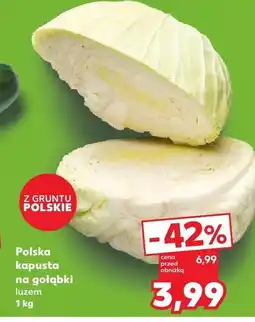 Kaufland Kapusta na gołąbki Kaufland oferta