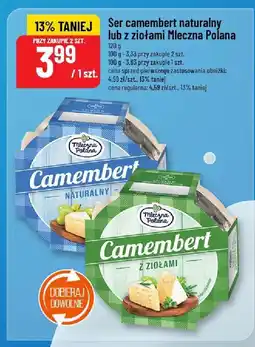 Polomarket Ser Camembert z ziołami Mleczna Polana oferta