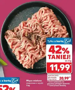 Kaufland Mięso mielone wieprzowe z szynki Kaufland oferta
