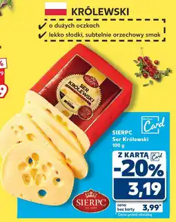 Kaufland Ser Królewski SIERPC oferta