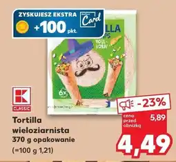 Kaufland Tortilla wieloziarnista Kaufland oferta