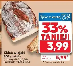 Kaufland Chleb wiejski Kaufland oferta