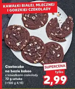 Kaufland Ciasteczko na bazie kakao z kawałkami czekolady Kaufland oferta