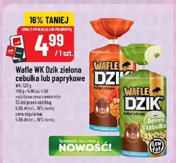 Polomarket Wafle WK Dzik zielona cebulka lub paprykowe oferta