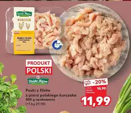 Kaufland Paski z fileta z piersi polskiego kurczaka Stoisko Mięsne oferta