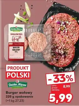 Kaufland Burger wołowy Stoisko Mięsne oferta