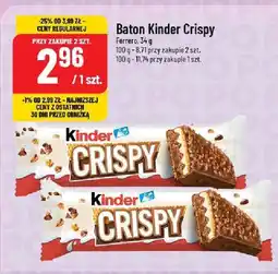 Polomarket Baton Kinder Crispy oferta