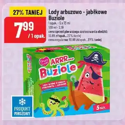 Polomarket Lody arbuzowo-jabłkowe Buziole oferta