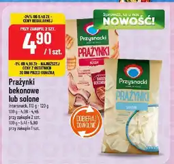 Polomarket Prażynki bekonowe lub solone Przysnacki oferta