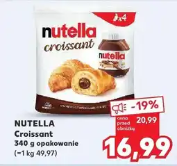 Kaufland Croissant Nutella oferta