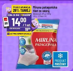 Polomarket Ryba miruna patagońska filet ze skórą Abramczyk oferta