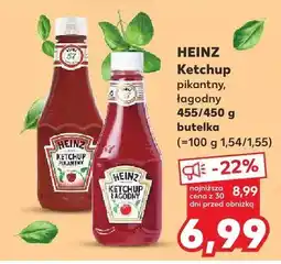 Kaufland Ketchup pikantny, łagodny Heinz oferta