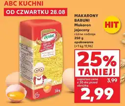Kaufland Makaron jajeczny Babuni oferta