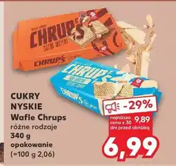 Kaufland Wafle Chrups Cukry Nyskie oferta