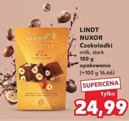 Kaufland Czekoladki milk, dark Lindt Nuxor oferta
