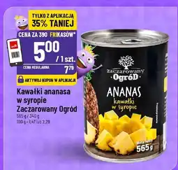 Polomarket Ananas kawałki w syropie Zaczarowany Ogród oferta