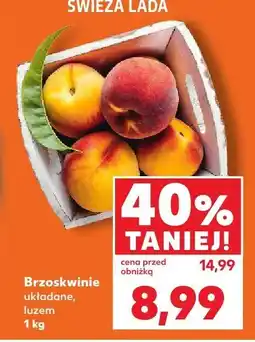 Kaufland Brzoskwinie 1 kg Kaufland oferta