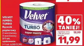 Kaufland Ręcznik papierowy Velvet oferta