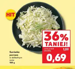 Kaufland Surówka porowa Hit oferta