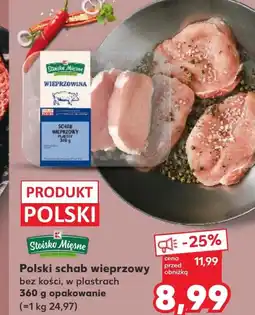 Kaufland Schab bez kości oferta