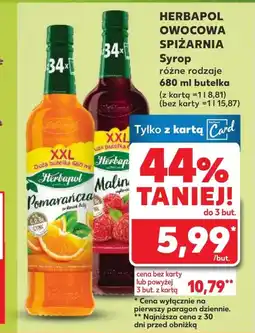 Kaufland Syrop Herbapol oferta
