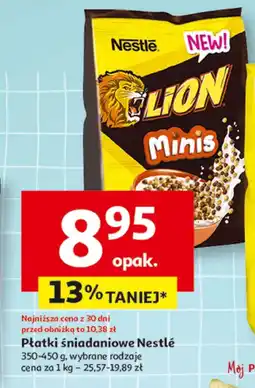 Auchan Płatki śniadaniowe Lion oferta