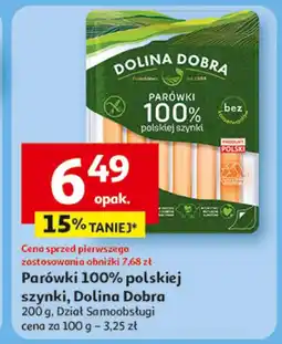 Auchan Parówki Dolina Dobra oferta