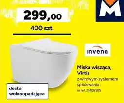 Bricoman Miska wisząca wc Invena oferta