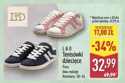 ALDI Tenisówki L & D oferta