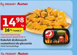 Auchan Kubełek drobiowych rozmaitości do pieczenia oferta