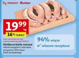 Auchan Kiełbasa biała surowa oferta