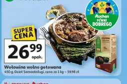 Auchan Wołowina wolno gotowana oferta