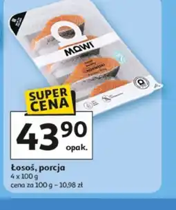 Auchan Losoś, porcja MOWI oferta
