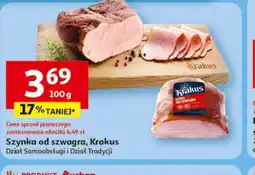 Auchan Szynka od szwagra Krakus oferta