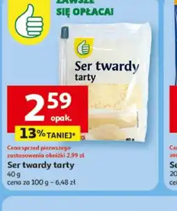 Auchan Ser twardy tarty oferta