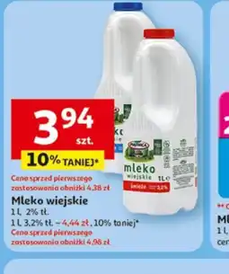 Auchan Mleko wiejskie oferta