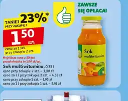 Auchan Sok multiwitamina oferta