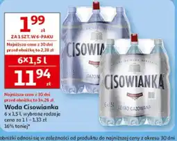 Auchan Woda Cisowianka oferta